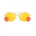 6  Fashion  Irregular Metal Frame Designer Sunglasses