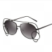 9  Fashion  Irregular Metal Frame Designer Sunglasses