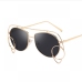 11  Fashion  Irregular Metal Frame Designer Sunglasses