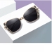 4  Fashion Metal Frame Patchwork Cool Glasses