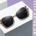 1  Fashion Metal Frame Patchwork Cool Glasses