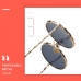 4  Fashion Metal Frame Round Sunglasses