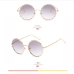 6  Fashion Metal Frame Round Sunglasses