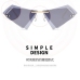 9 Irregular Frame Eyewear Cool Sunglasses