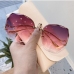 5 Irregular Metal Frame Designer Sunglasses For Women