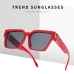 19 Large Frame Metal Design Cool Sunglasses