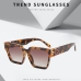1 Large Frame Metal Design Cool Sunglasses