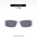 8 Leisure  Rhombic Pattern Trendy Sunglasses