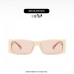 9 Leisure  Rhombic Pattern Trendy Sunglasses