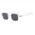 14 Leisure Solid Frame Rectangle Sunglasses