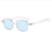 16 Leisure Solid Frame Rectangle Sunglasses