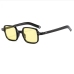 5 Leisure Solid Frame Rectangle Sunglasses