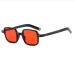 7 Leisure Solid Frame Rectangle Sunglasses