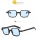 9 Leisure Solid Frame Rectangle Sunglasses