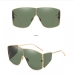5 Metal Frame Solid Designer Sunglasses For Women