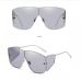 8 Metal Frame Solid Designer Sunglasses For Women
