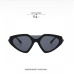 4 Pure Color Irregular Design Cool Sunglasses 