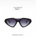7 Pure Color Irregular Design Cool Sunglasses 