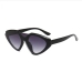 11 Pure Color Irregular Design Cool Sunglasses 