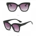 7 Retro Leopard Print Frame Cool Sunglasses