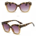9 Retro Leopard Print Frame Cool Sunglasses