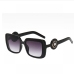 6 Rhinestone Patchwork Gradient Color Cool Sunglasses