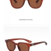 6Casual Round Frame Mens Designer Sunglasses