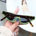 4Casual Solid Irregular Frame Sunglasses For Women