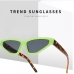 5Casual Solid Irregular Frame Sunglasses For Women