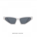 8Casual Solid Irregular Frame Sunglasses For Women