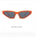 9Casual Solid Irregular Frame Sunglasses For Women