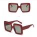 13Chic  Colorblock Women Square Sunglasses