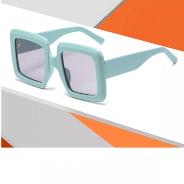 Chic  Colorblock Women Square Sunglasses