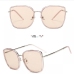 8Chic Metal Frame Glasses For Face Shape