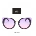10Cute Solid Cat Eye Sunglasses