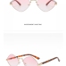 10Geometric Metal Frame Trendy Sunglasses