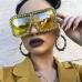 14Rhinestone Decor Women Trendy Sunglasses