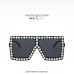 9Rhinestone Decor Women Trendy Sunglasses