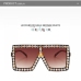 1Rhinestone Decor Women Trendy Sunglasses