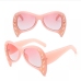 6Stylish  Bat Frame Design Designer Sunglasses