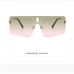 22Trendy Framless Outdoor Trendy Sunglasses