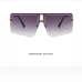 9Trendy Framless Outdoor Trendy Sunglasses