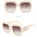 4Trendy  Irregular Frame Vintage Sunglasses