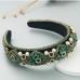 5Faux Pearl Patch Female Hair Hoop