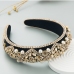 6Faux Pearl Patch Female Hair Hoop