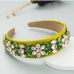 1Glass Drill Patchwork Hair Bands For Women