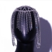 7Vintage Style Fringe Rhinestone Headdress
