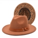 7 Outdoor Vintage Leopard Felt Fedora Hats