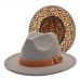 10 Outdoor Vintage Leopard Felt Fedora Hats