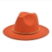 15 Simple Design Vintage Unisex Felt Fedora Hats